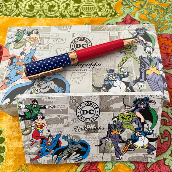 ✍️MONTEGRAPPA PEN  Limited Edition DC Comics WONDER WOMAN - Picture 2 of 13